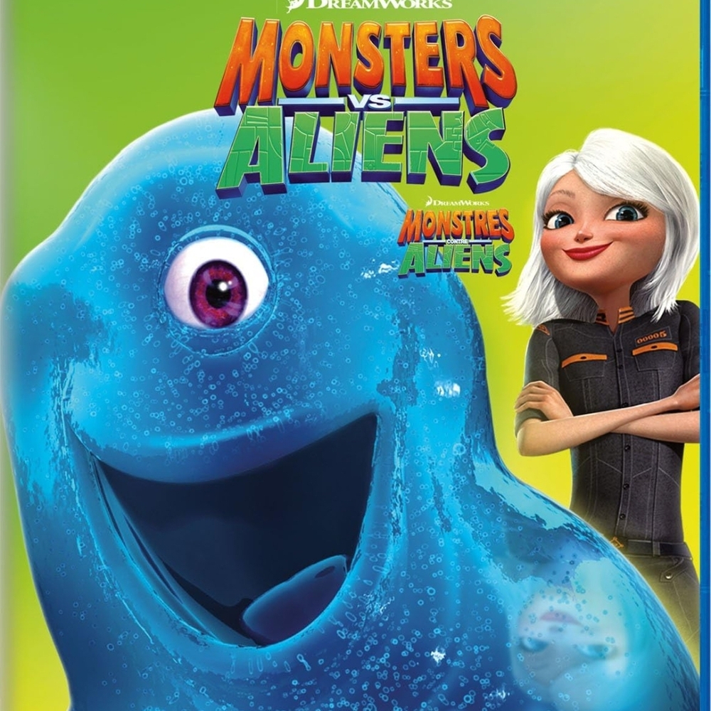 DreamWorks Monsters vs Aliens Blu-ray - Blue and White Edition